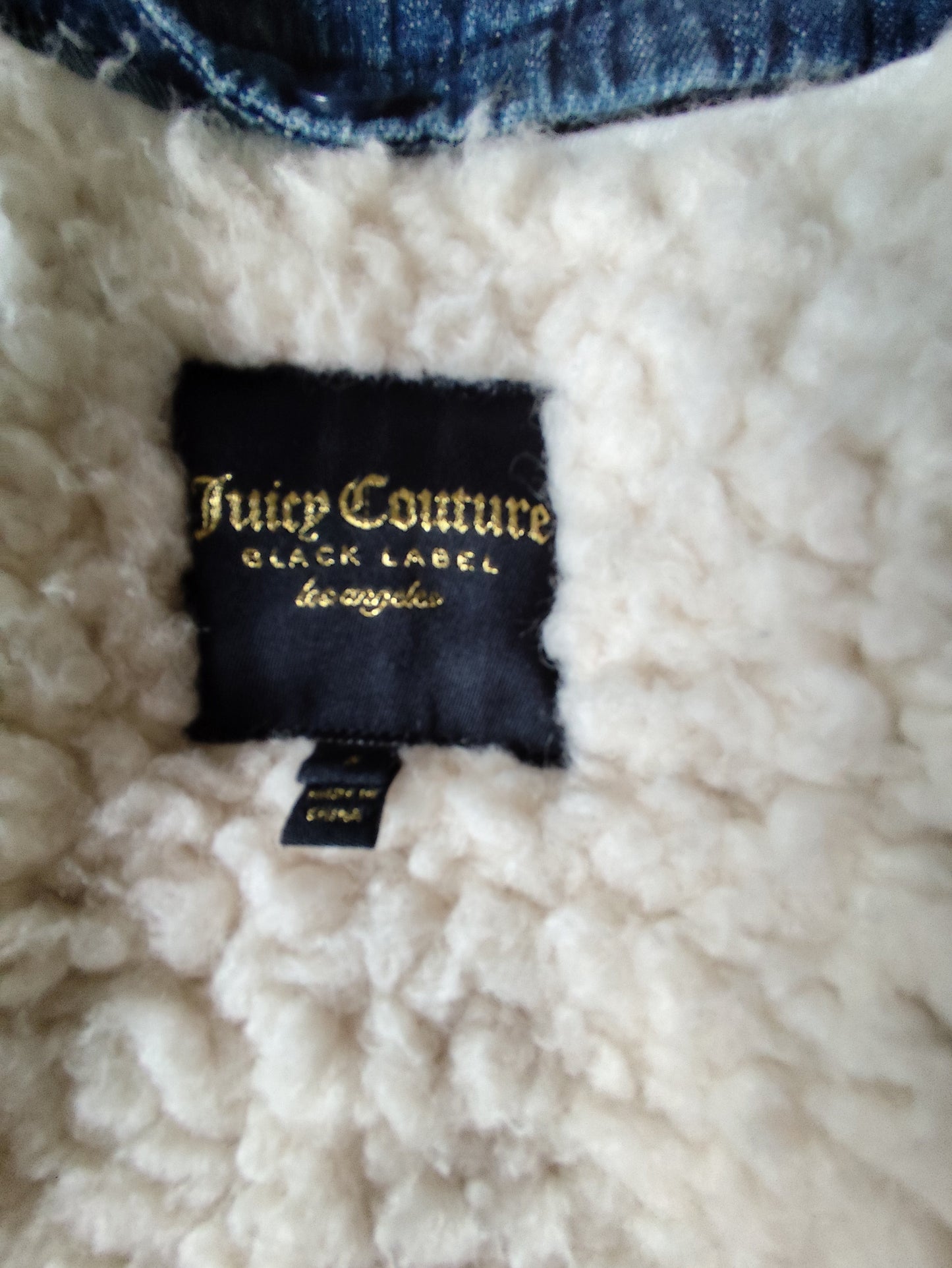 Veste en jean Juicy Couture modulable été/hiver – Taille 36