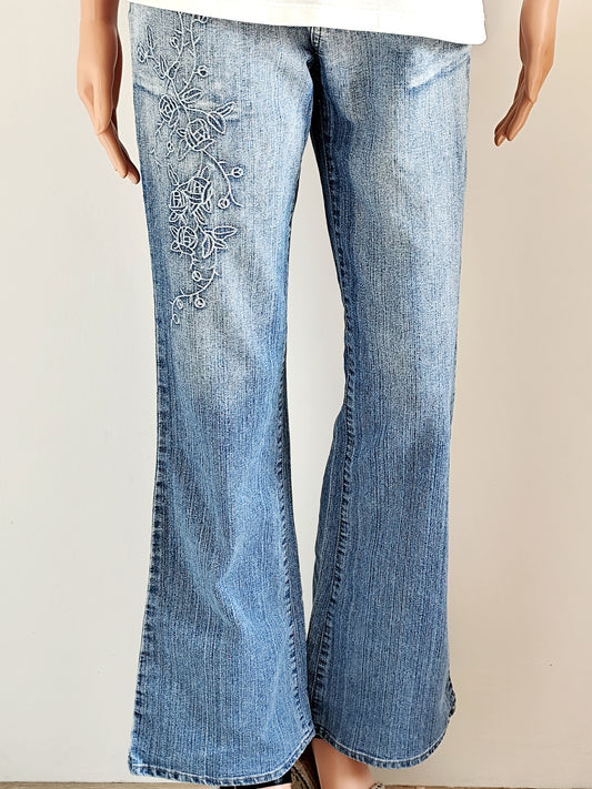 👖 Jean Évasé Vintage – Style Y2K - Taille 36/38