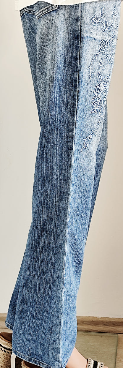 👖 Jean Évasé Vintage – Style Y2K - Taille 36/38