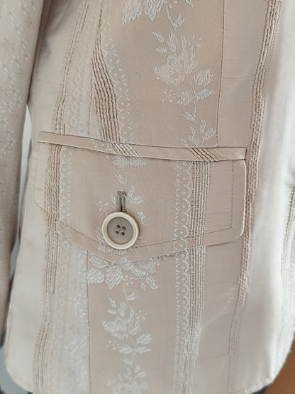 Veste Jacquard Élégante – Chic et Intemporelle - Taille 40/42