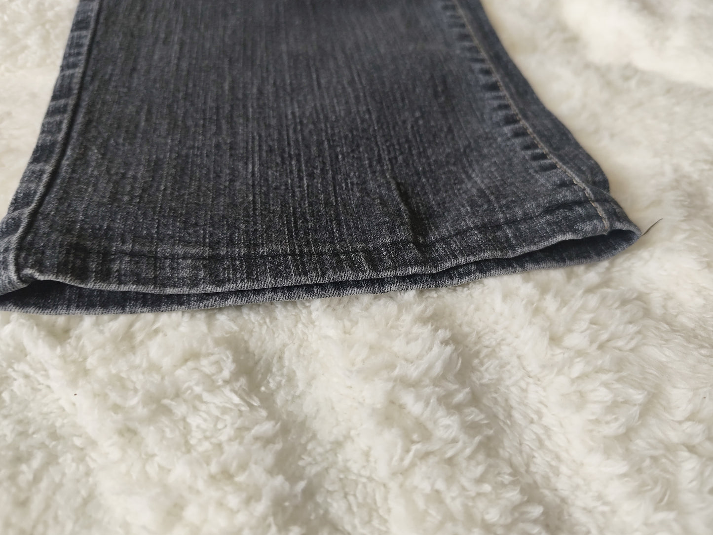 👖 Jean Flare Noir Vitamina – Élégance et Style Rétro - Taille 40/42