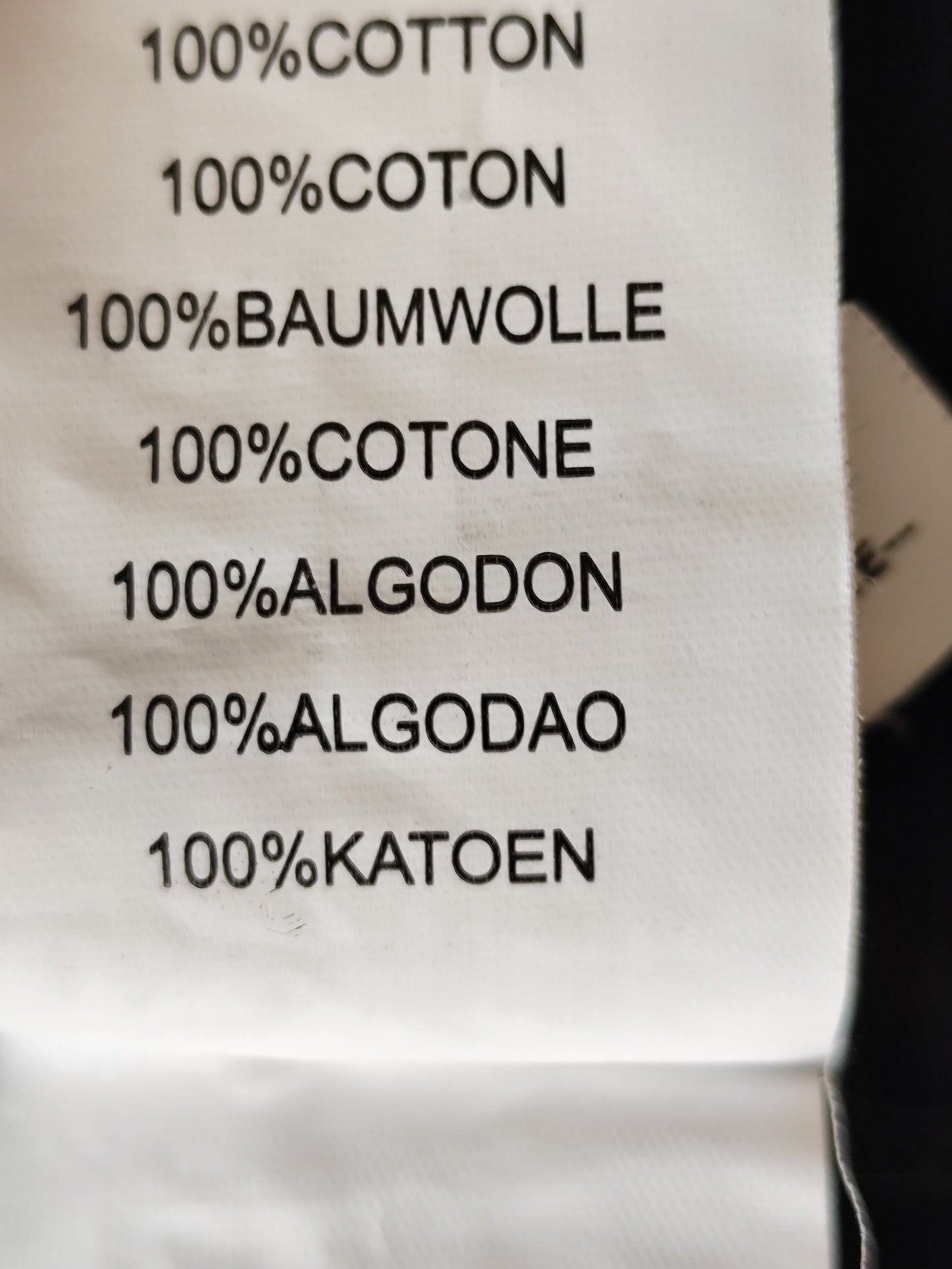 Polo noir à liseré argenté Kaporal - Taille L
