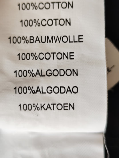 Polo noir à liseré argenté Kaporal - Taille L