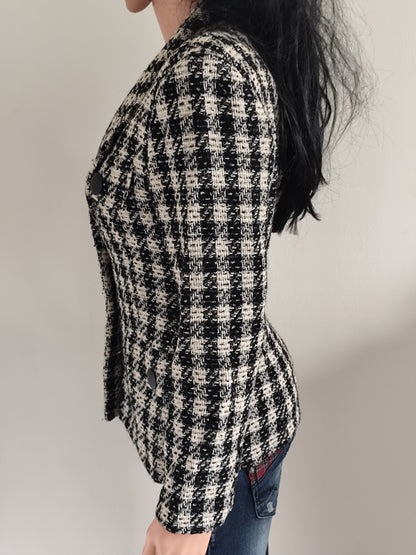 Veste courte pied-de-poule - Vertigo Paris - Taille M