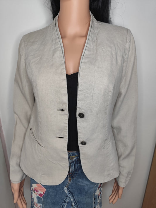Veste Blazer en Lin DDP – Élégance Naturelle et Légèreté - Taille 36/38