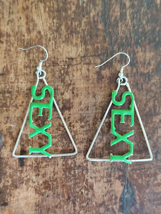 Boucles d’oreilles pendantes rétro Sexy