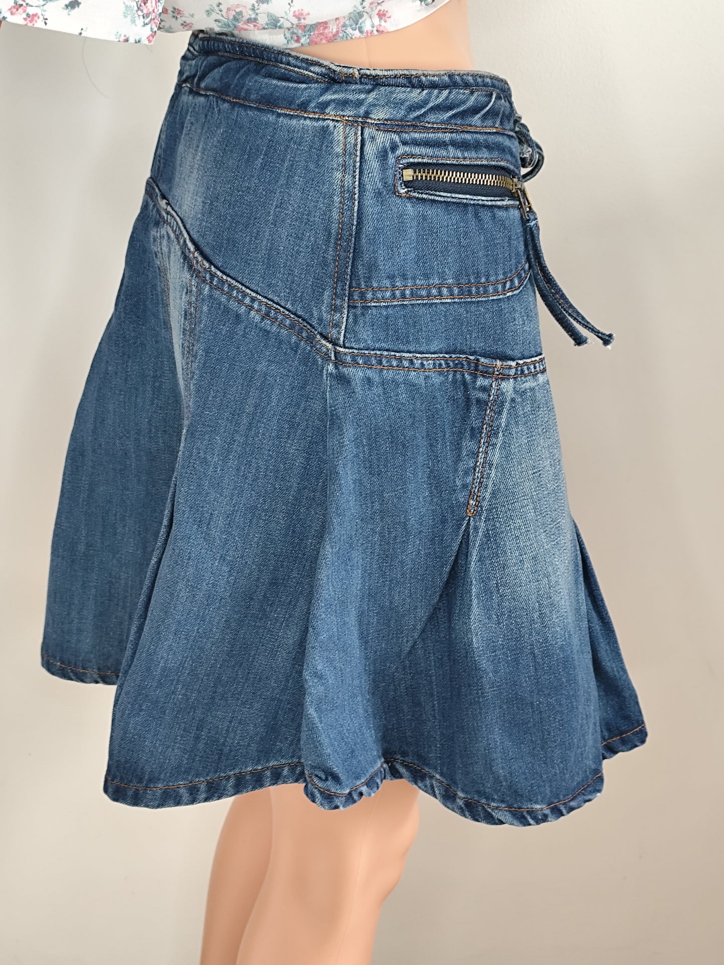 Jupe en jean MIM – L’iconique denim revisité - Taille 36