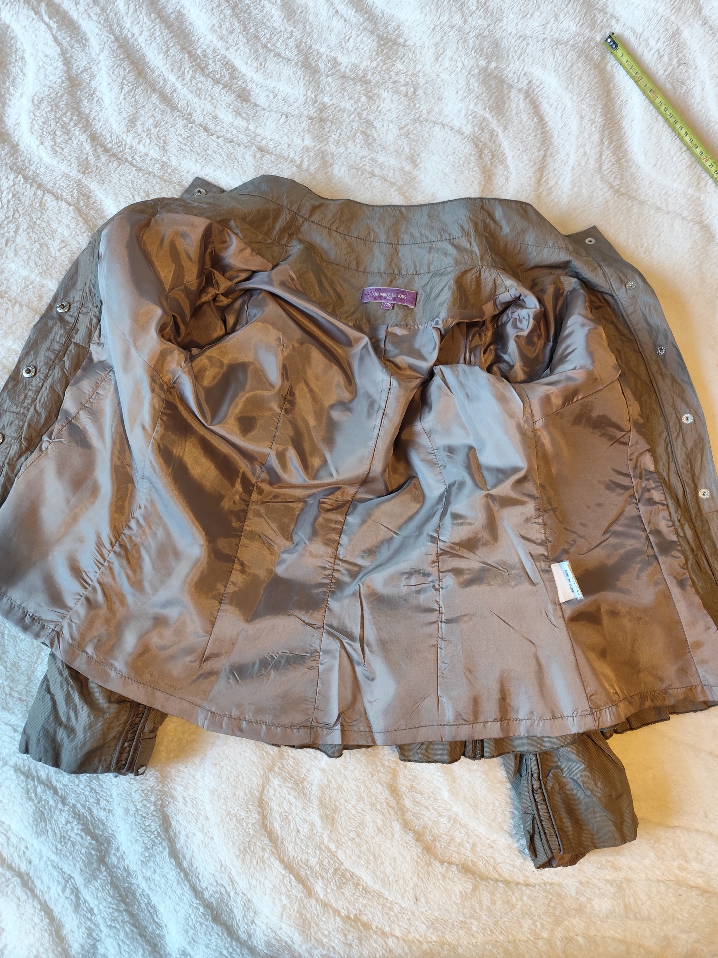 Veste légère grise – On Parle de Vous Paris - Taille 38