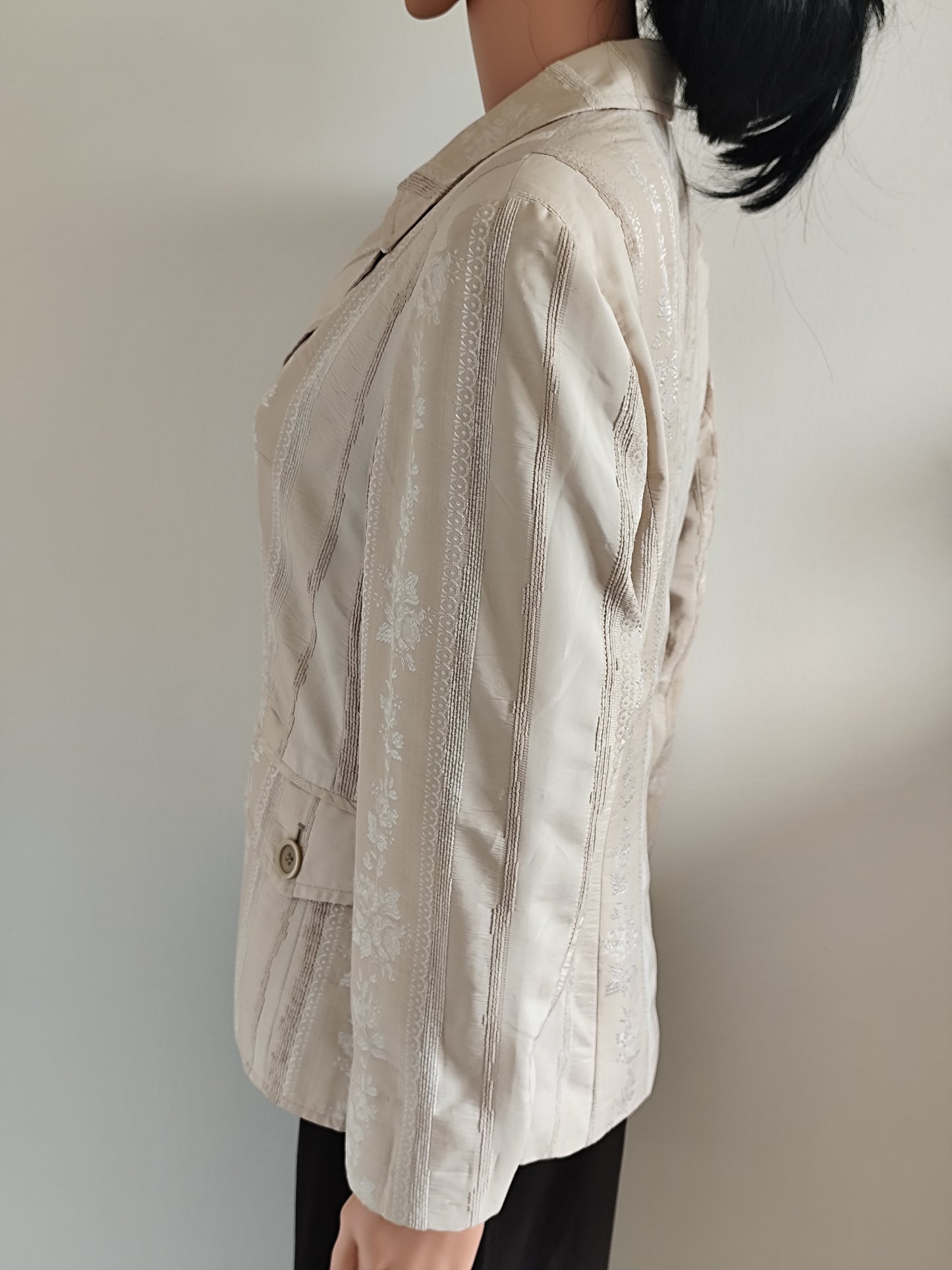 Veste Jacquard Élégante – Chic et Intemporelle - Taille 40/42