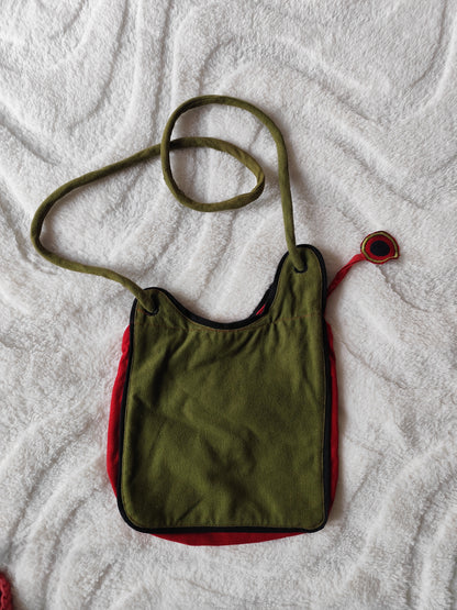 Sac Coline multicolore – coton doublé – style ethnique