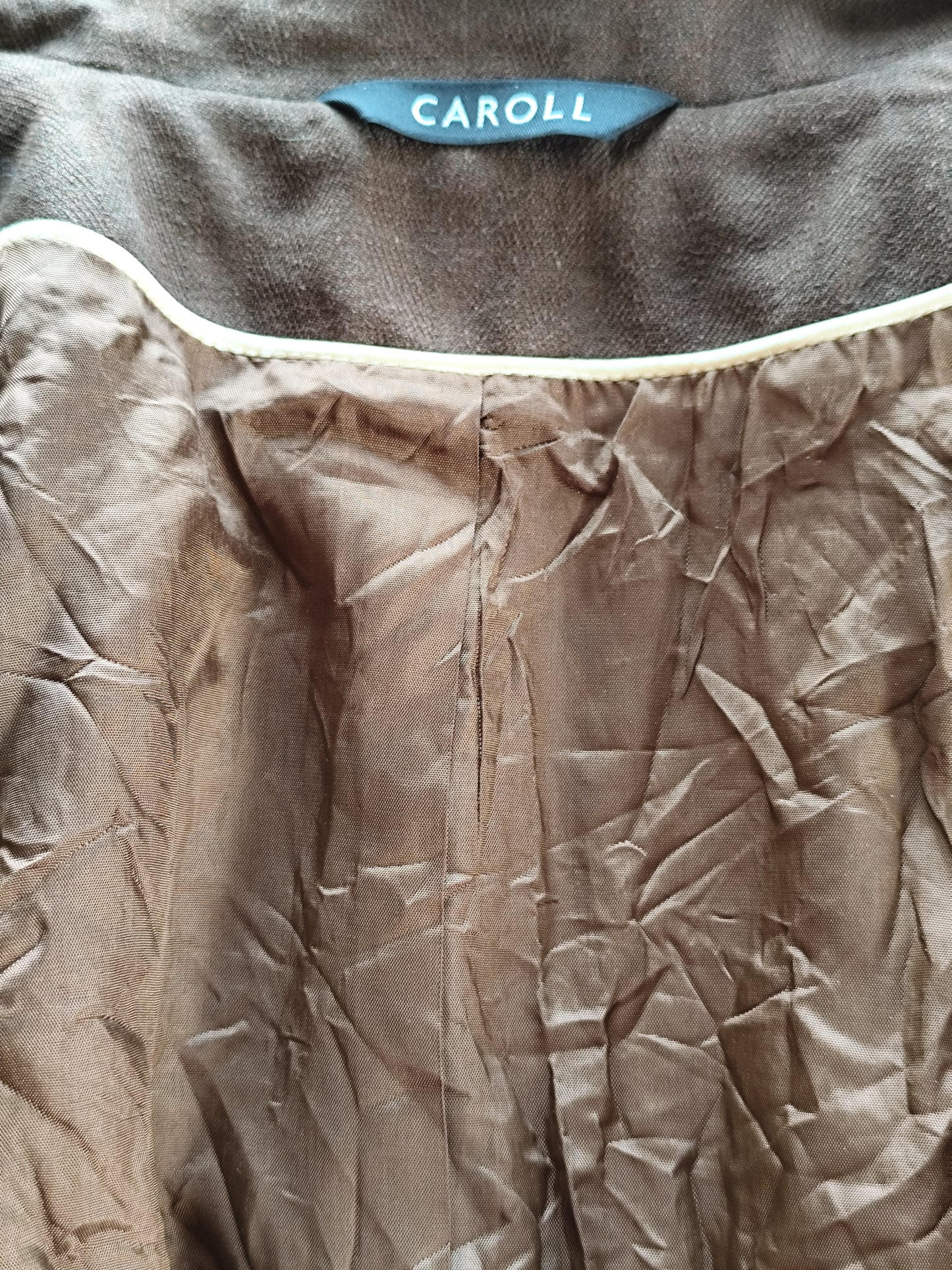 Blazer prototype 2005 Caroll - marron chocolat - taille 36/38