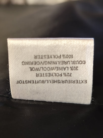 Manteau noir Bleu Bonheur col officier  - Taille 40