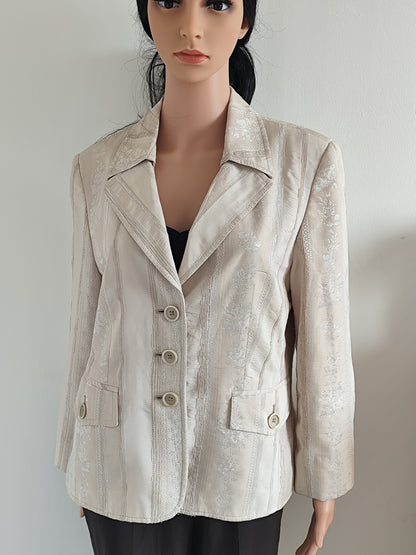 Veste Jacquard Élégante – Chic et Intemporelle - Taille 40/42