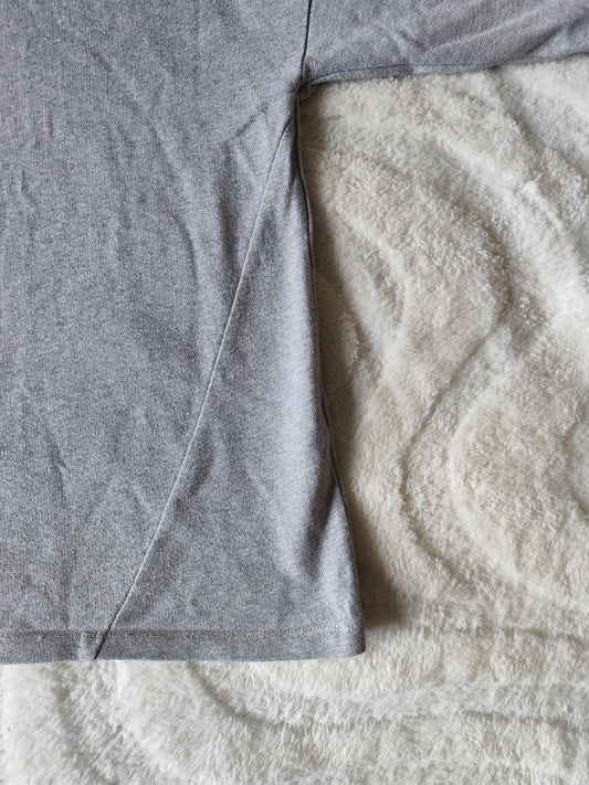 T-shirt gris pailleté – Balsamik T. 54/56