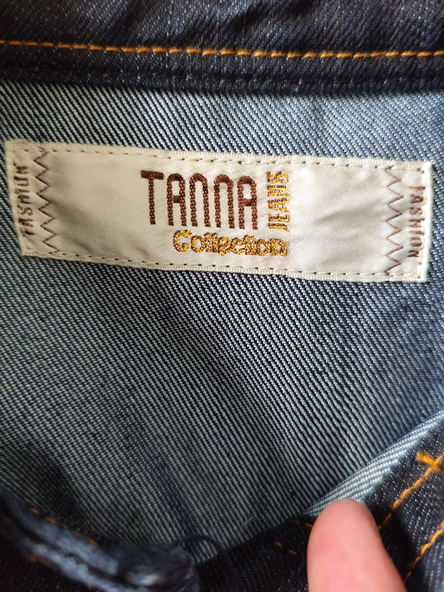 Robe chemise en jean Tamma Jeans – style worker féminin - Taille 40/42