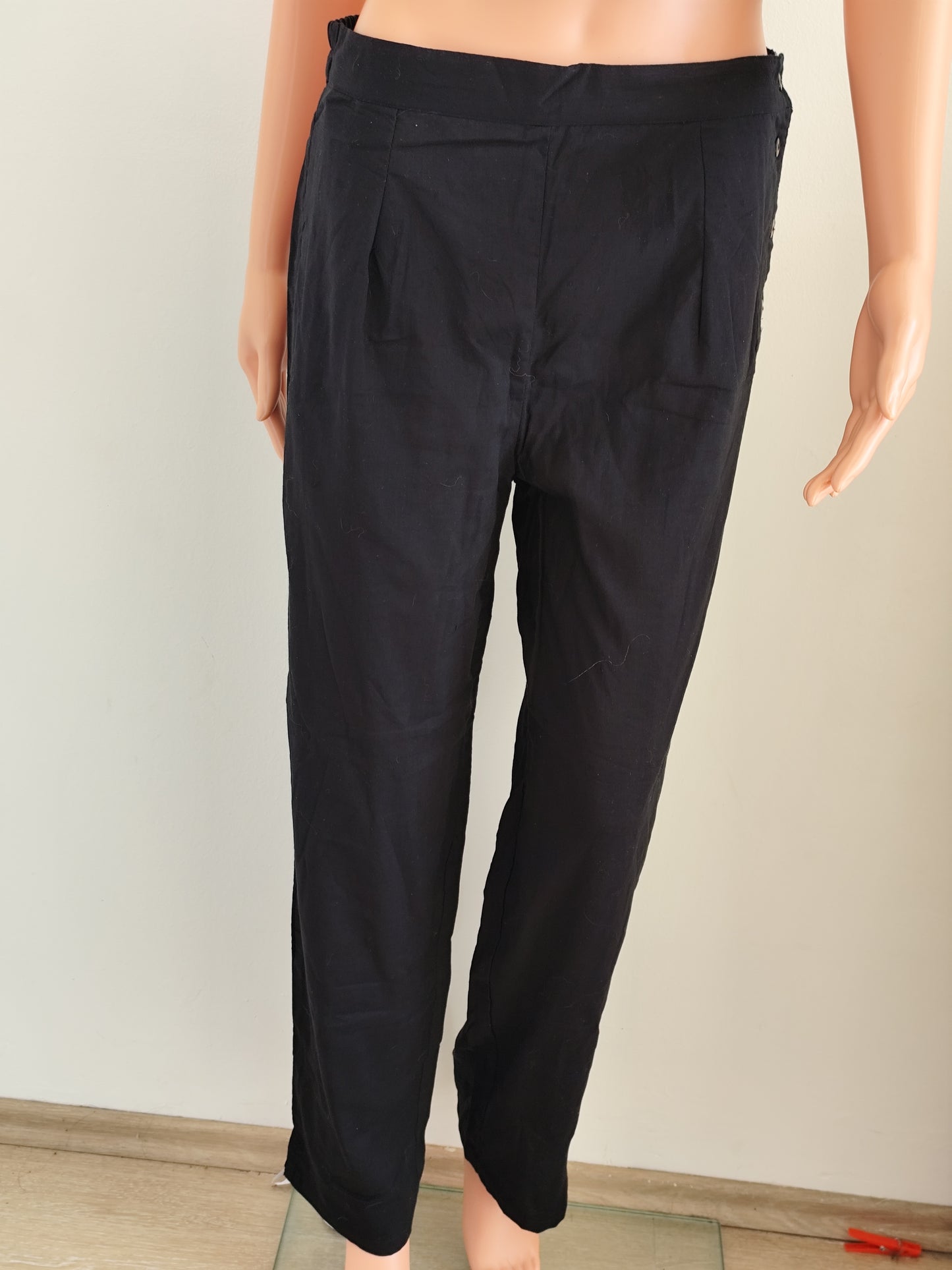 Pantalon noir fluide Chadia – Taille 38/40