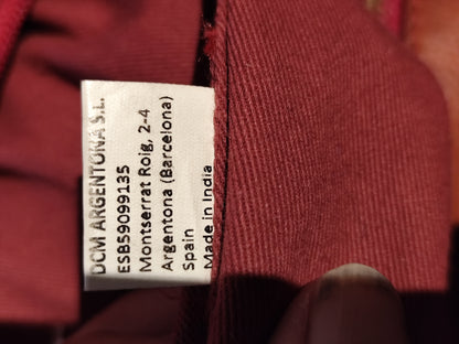 Sac bandoulière Biba en cuir tressé marron