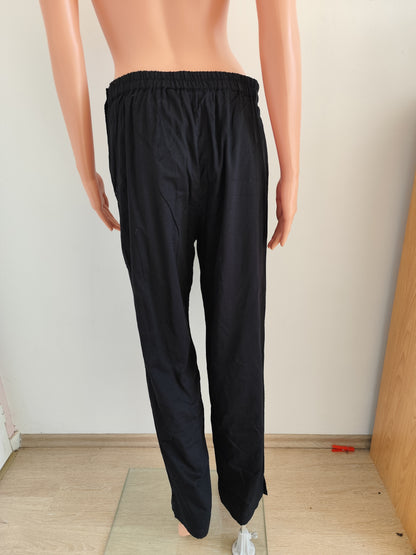 Pantalon noir fluide Chadia – Taille 38/40