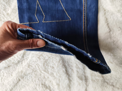 👖 Jean baggy vintage old school femme – D-Star – Taille 40