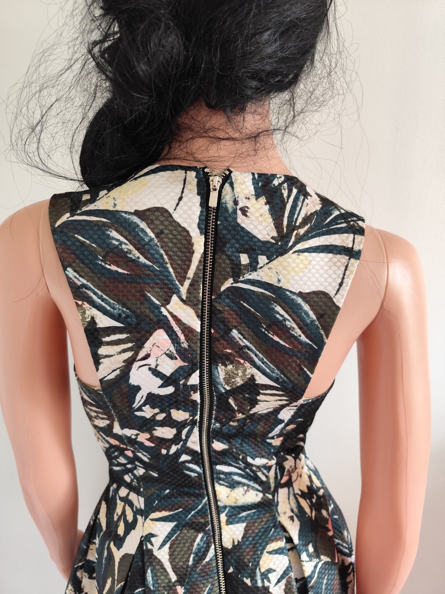 🖤 Robe imprimée fleuri H&M structurée - Taille 36/38