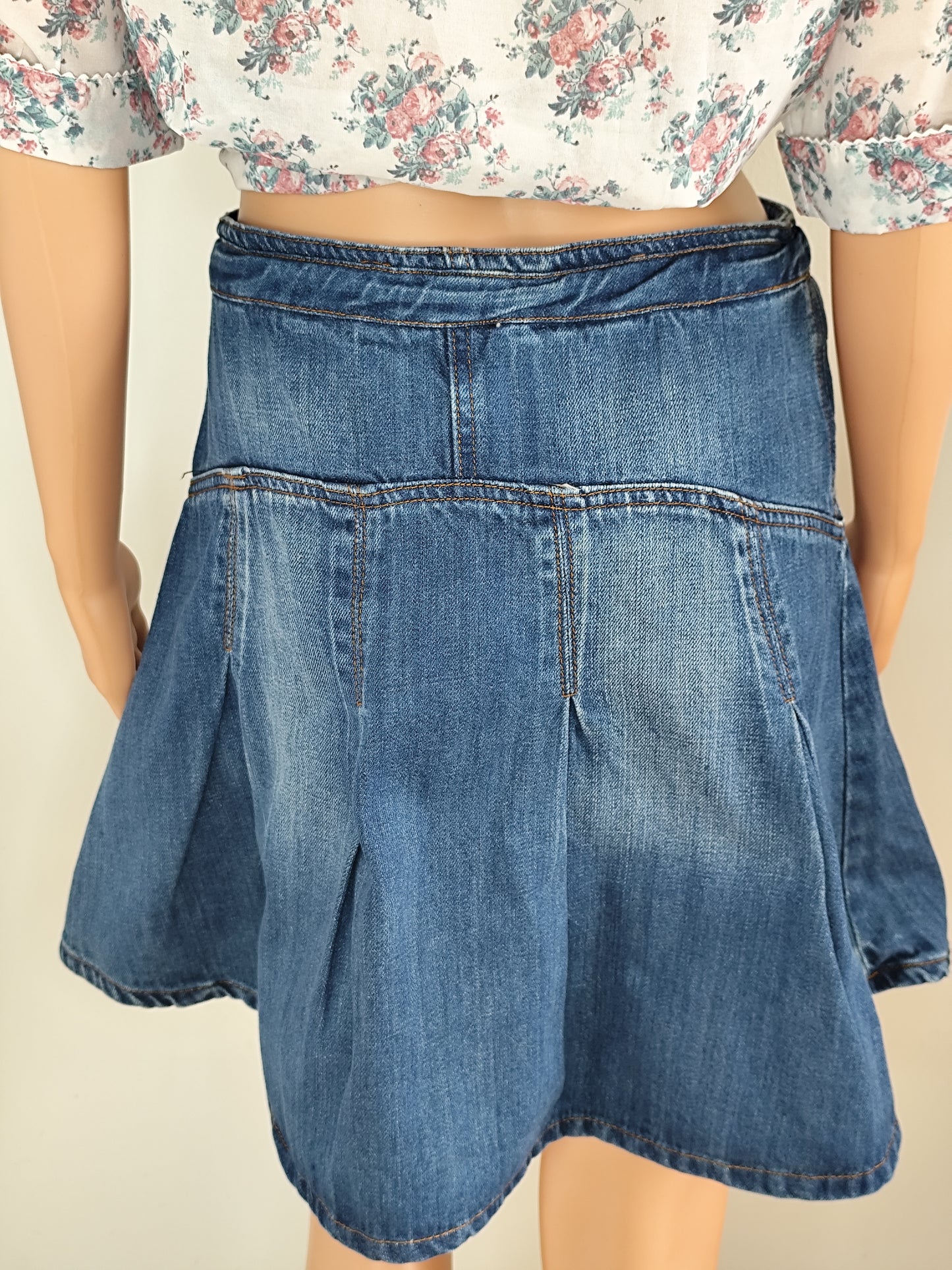 Jupe en jean MIM – L’iconique denim revisité - Taille 36