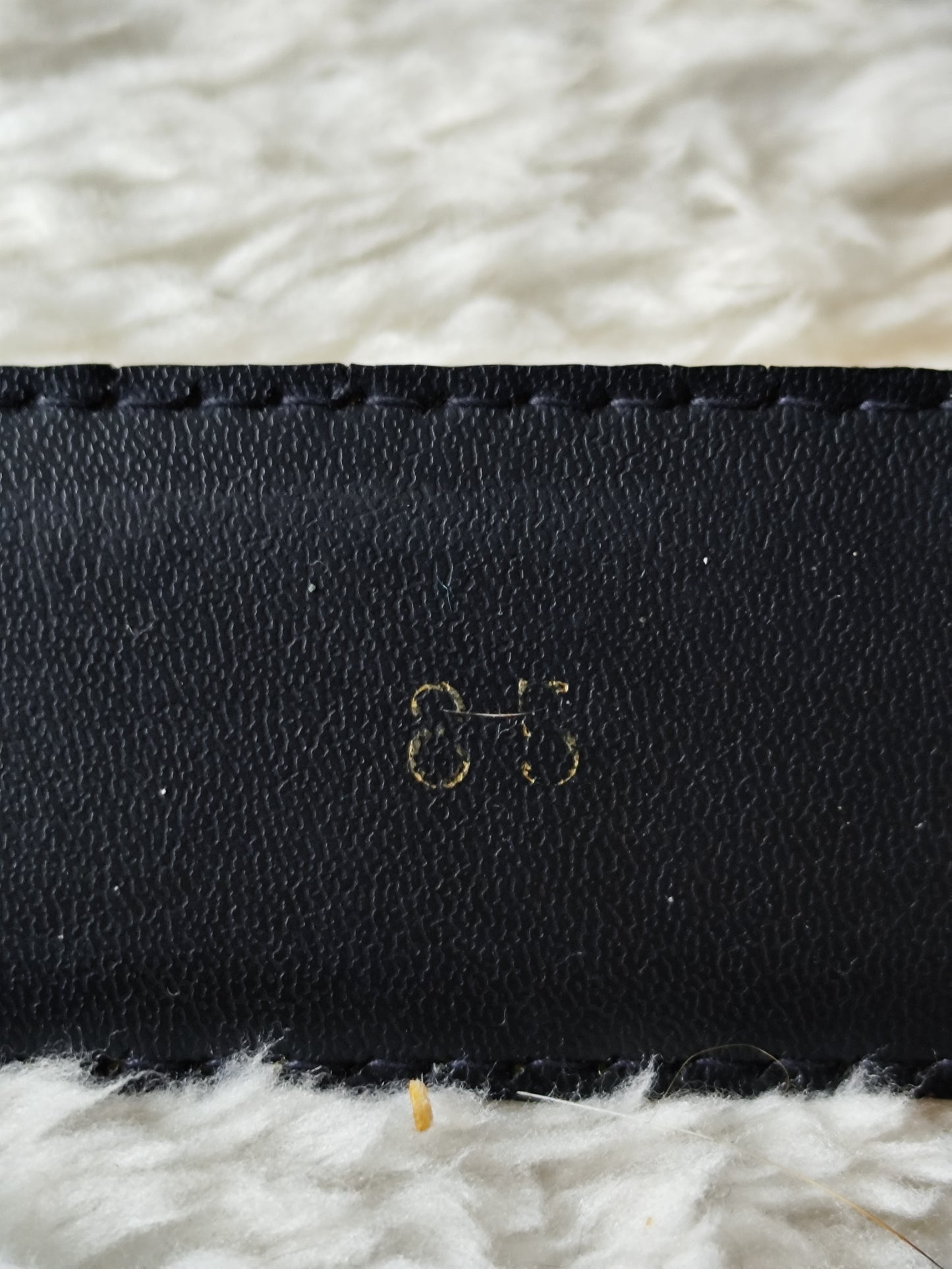 Ceinture jaune moutarde Chipie – vintage  Y2k - 85 cm