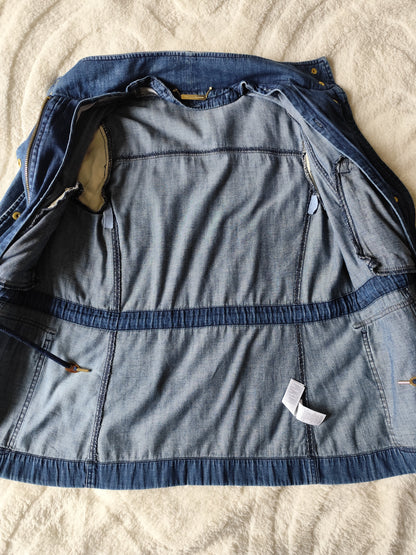 Veste en jean Juicy Couture modulable été/hiver – Taille 36