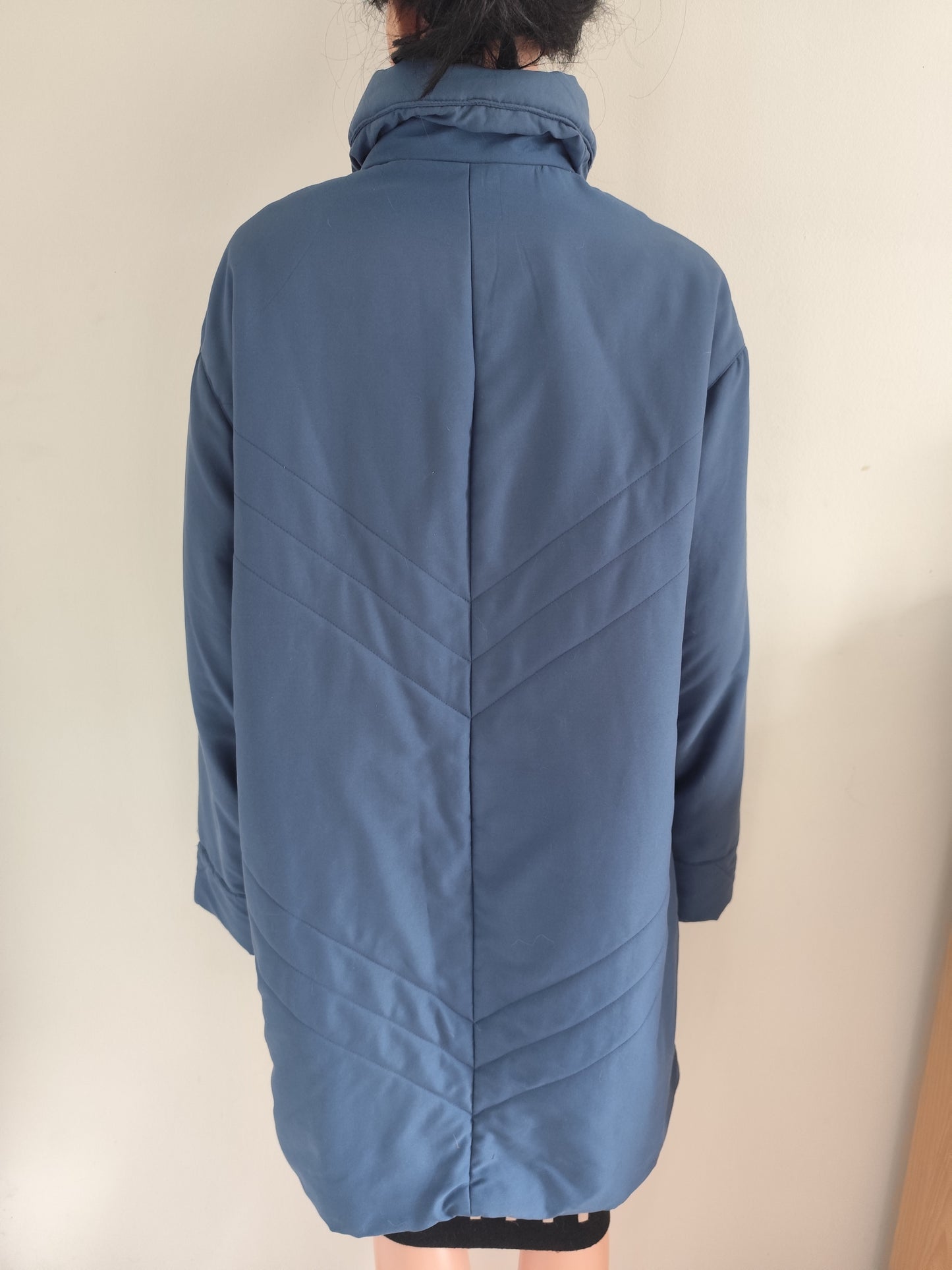 Manteau bleu vintage Damart – T. 42/44