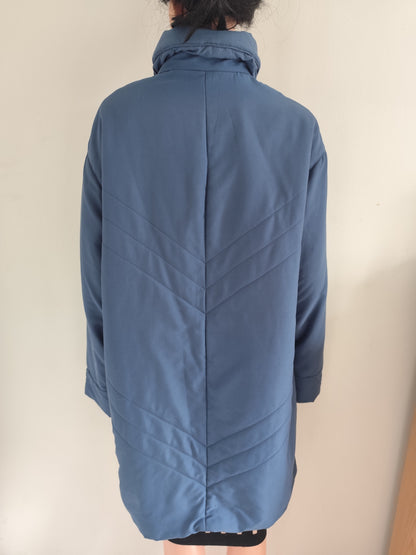 Manteau bleu vintage Damart – T. 42/44