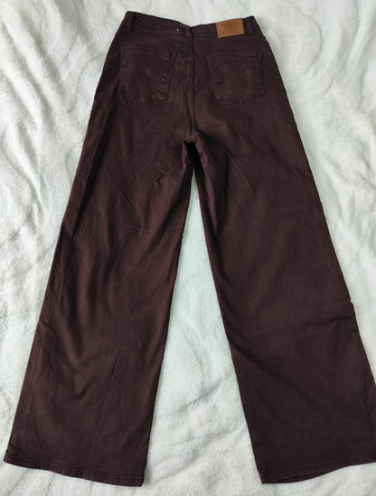 Jean Creeks Y2K – Coupe Extra Large & Longue – Chocolat Vintage  - Taille 40