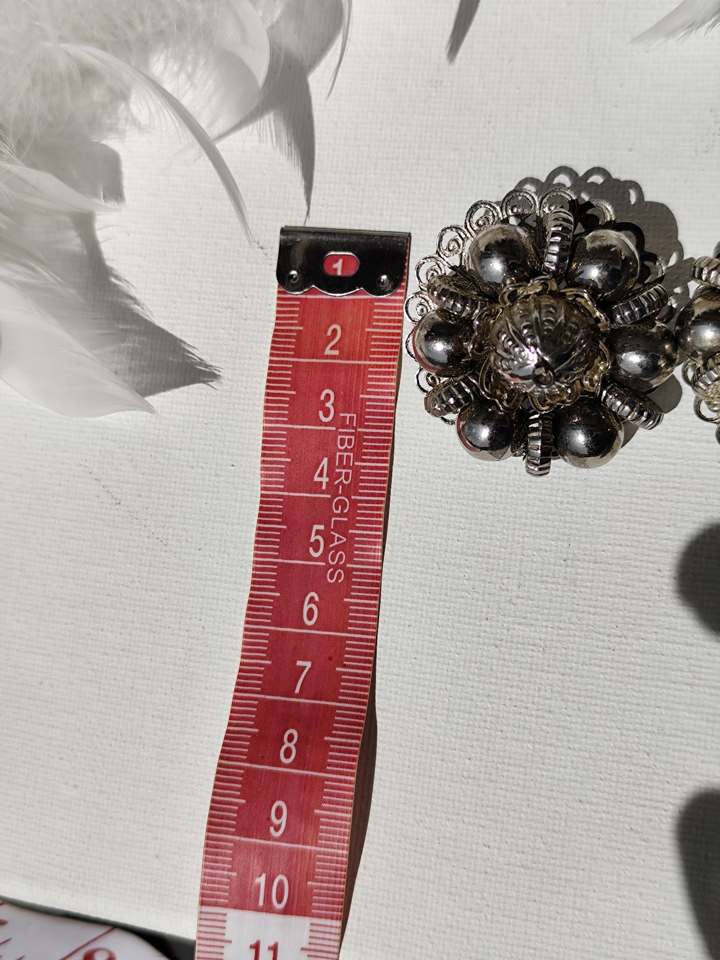 Boucles d’oreilles clips vintage – Années 70/80