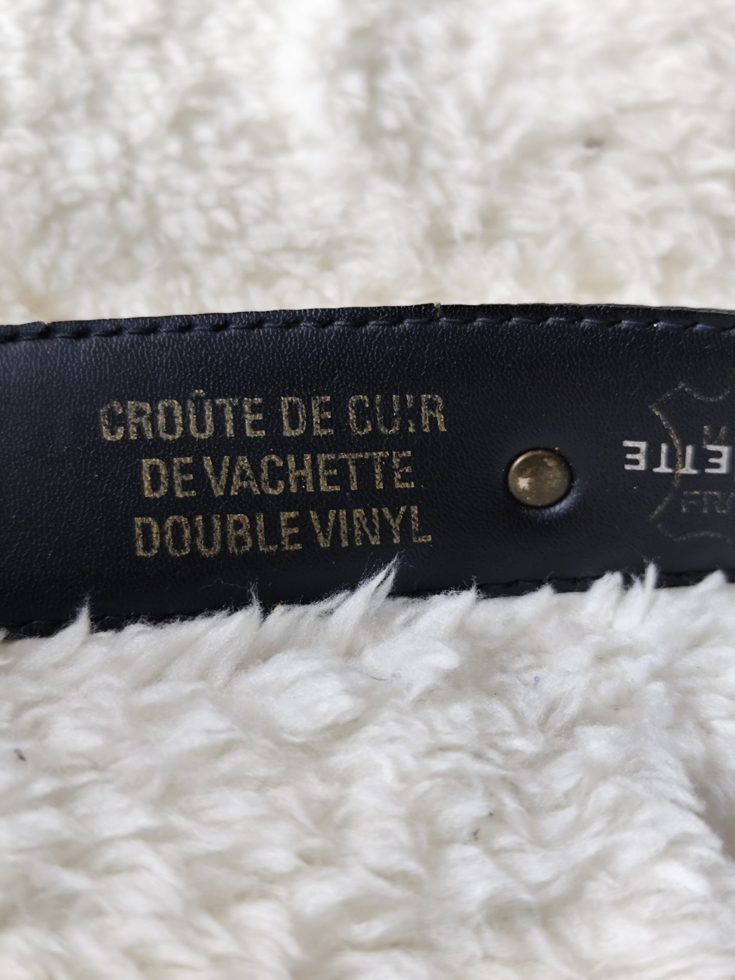 Ceinture jaune moutarde Chipie – vintage  Y2k - 85 cm