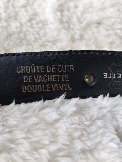 Ceinture jaune moutarde Chipie – vintage  Y2k - 85 cm