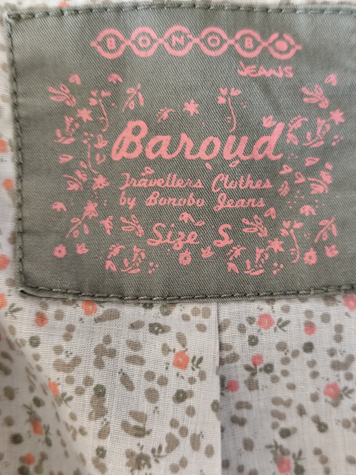 Veste kaki Bonobo Baroud – Taille S/36