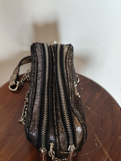 Sac David Jones – Effet Métallisé & Chaînette