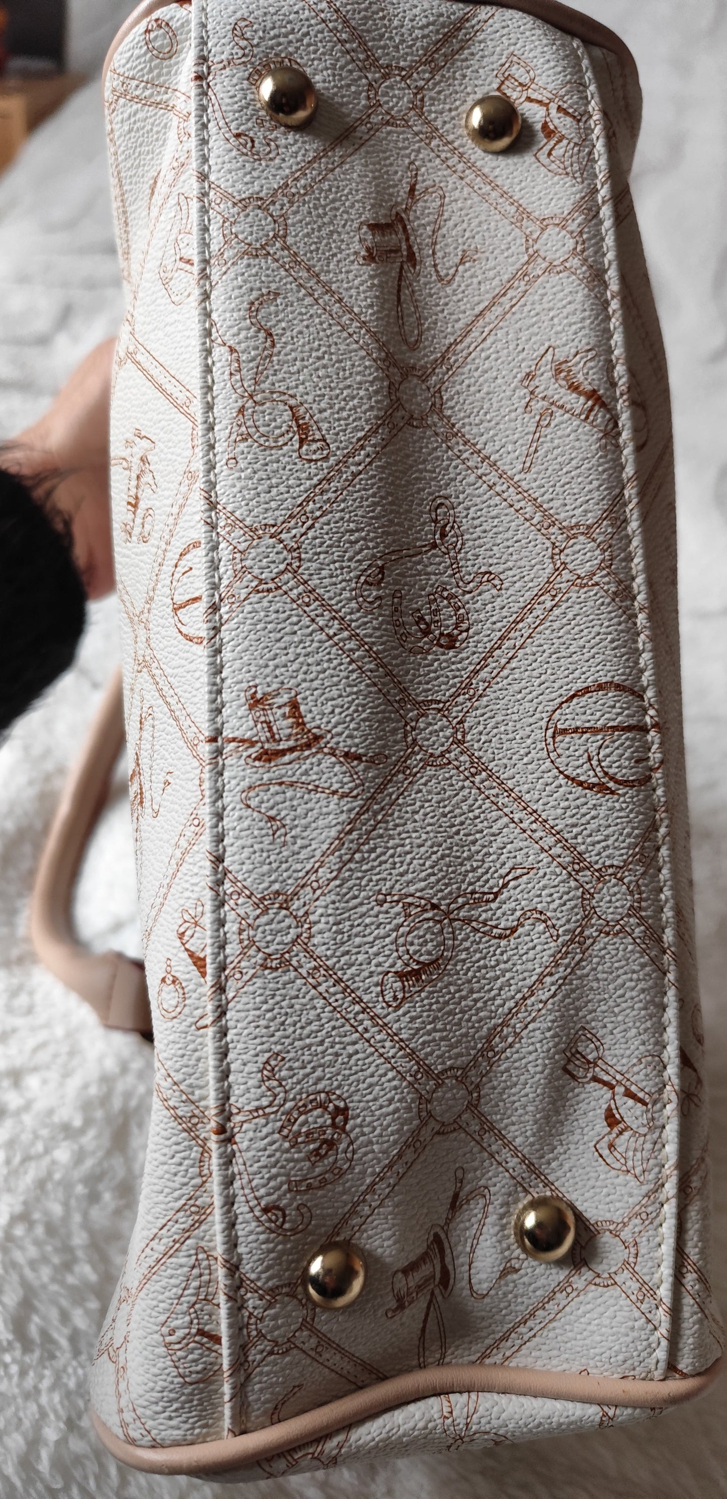 👜 Sac à Main Baguette Giulia Pieralli – Thème Équestre – Design Élégant