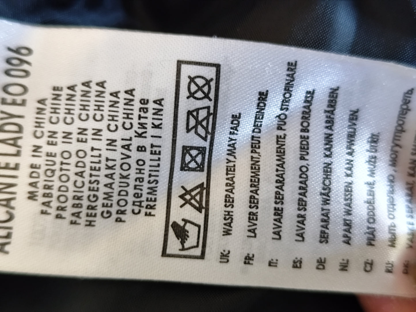 Doudoune noire Geo Norway Expedition taille 3/L