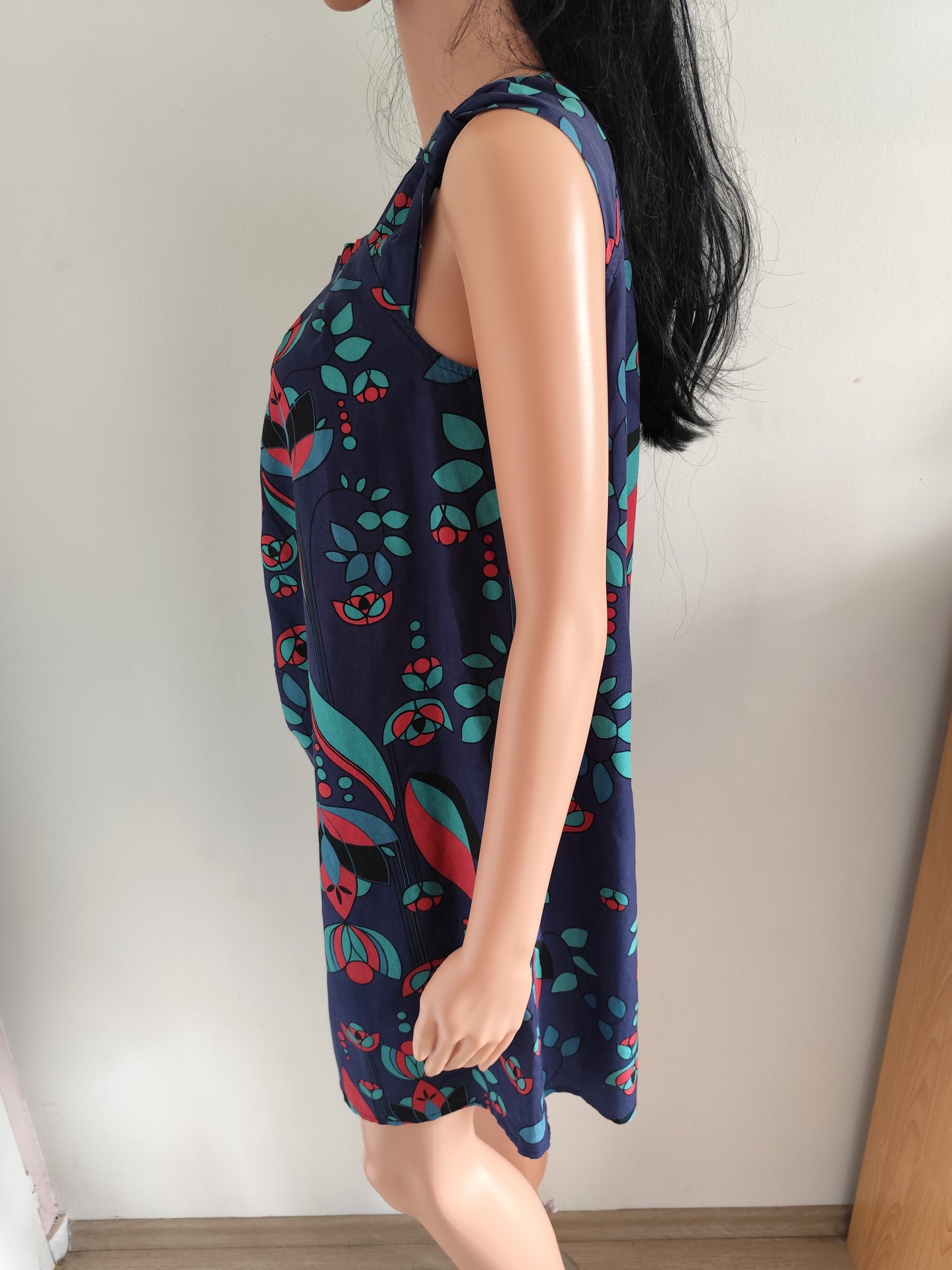 Robe boule La Fée Maraboutée – coton & soie – T.38/40