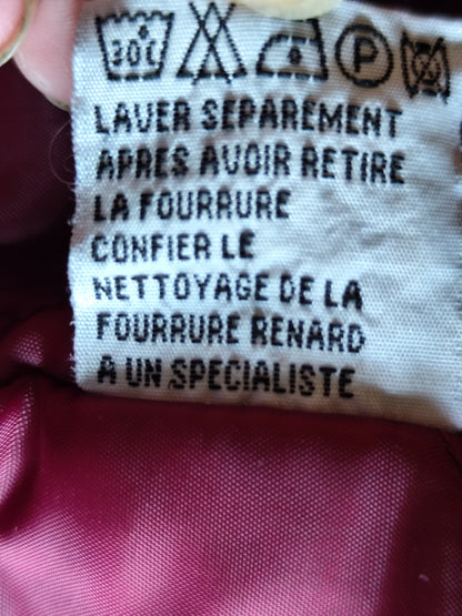 Parka bordeaux Un Jour Ailleurs – Taille 44