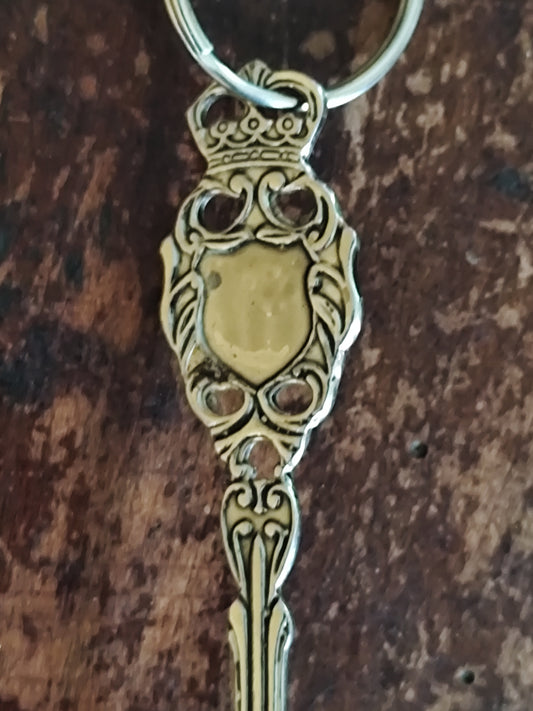 Porte-clés cuillère vintage blason Blois