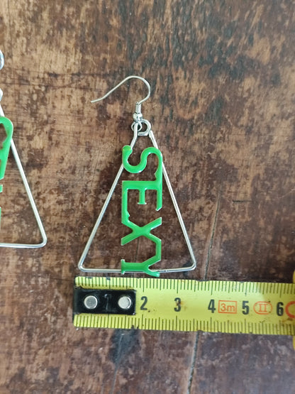 Boucles d’oreilles pendantes rétro Sexy