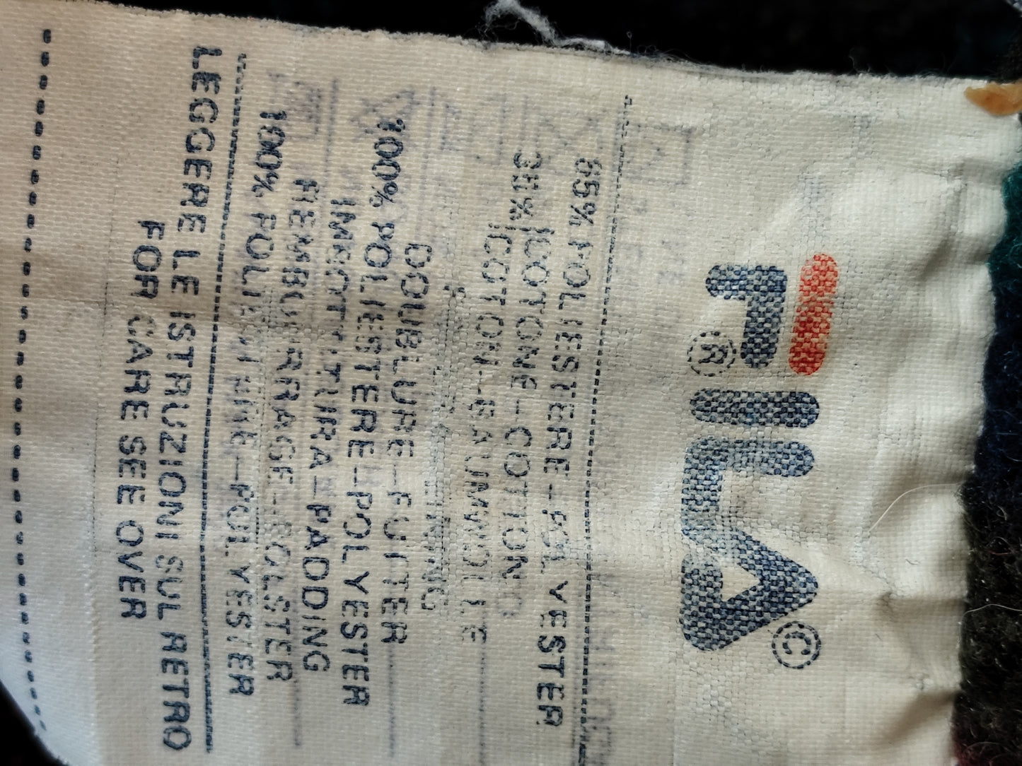 Veste vintage FILA Magic Line verte - oversize – Années 90 – Taille XL