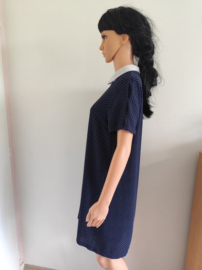 Robe GOA à col Claudine – Esprit rétro chic - Taille 38/40