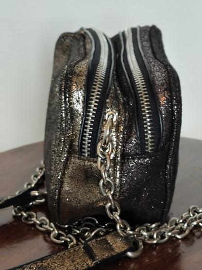 Sac David Jones – Effet Métallisé & Chaînette