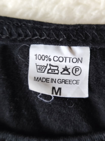 Débardeur noir imprimé Matala – Taille M/38