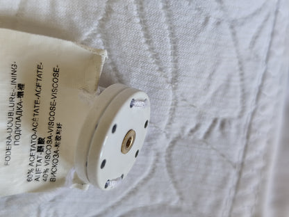 Chemisier vintage Fuego Woman – broderies appliquées & détails couture – T40