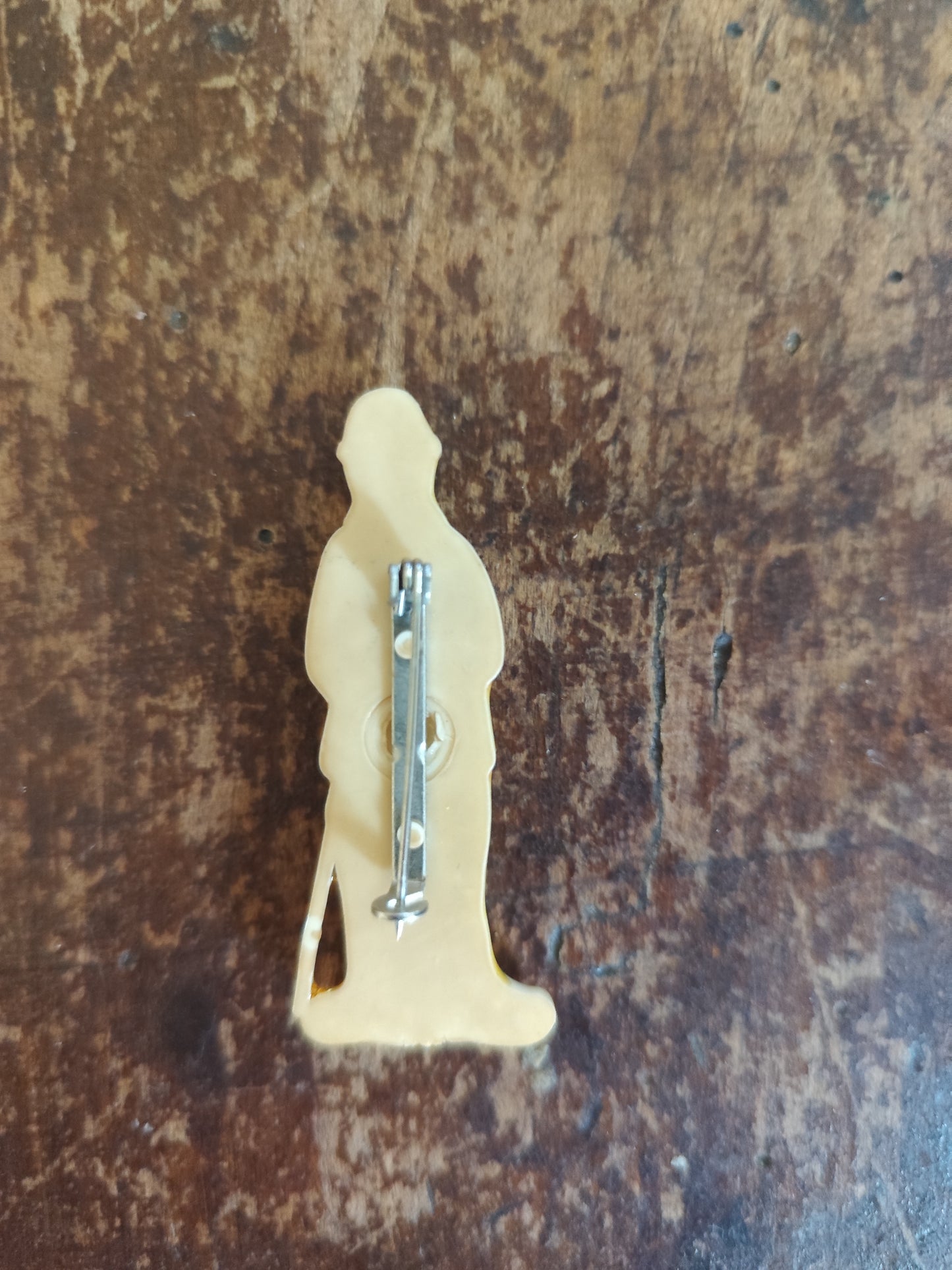 Broche vintage personnage Charlot de Charlie Chaplin