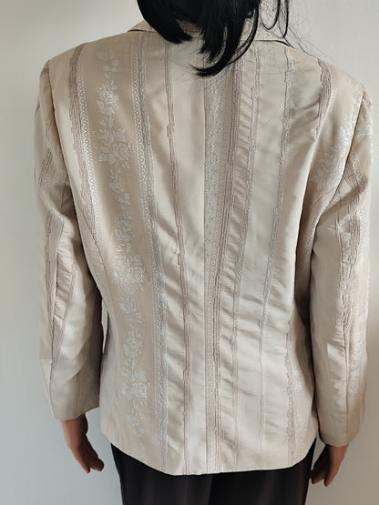 Veste Jacquard Élégante – Chic et Intemporelle - Taille 40/42
