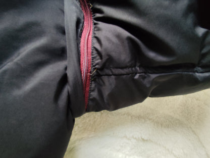 Doudoune courte Kookaï noire et bordeaux – Taille 34