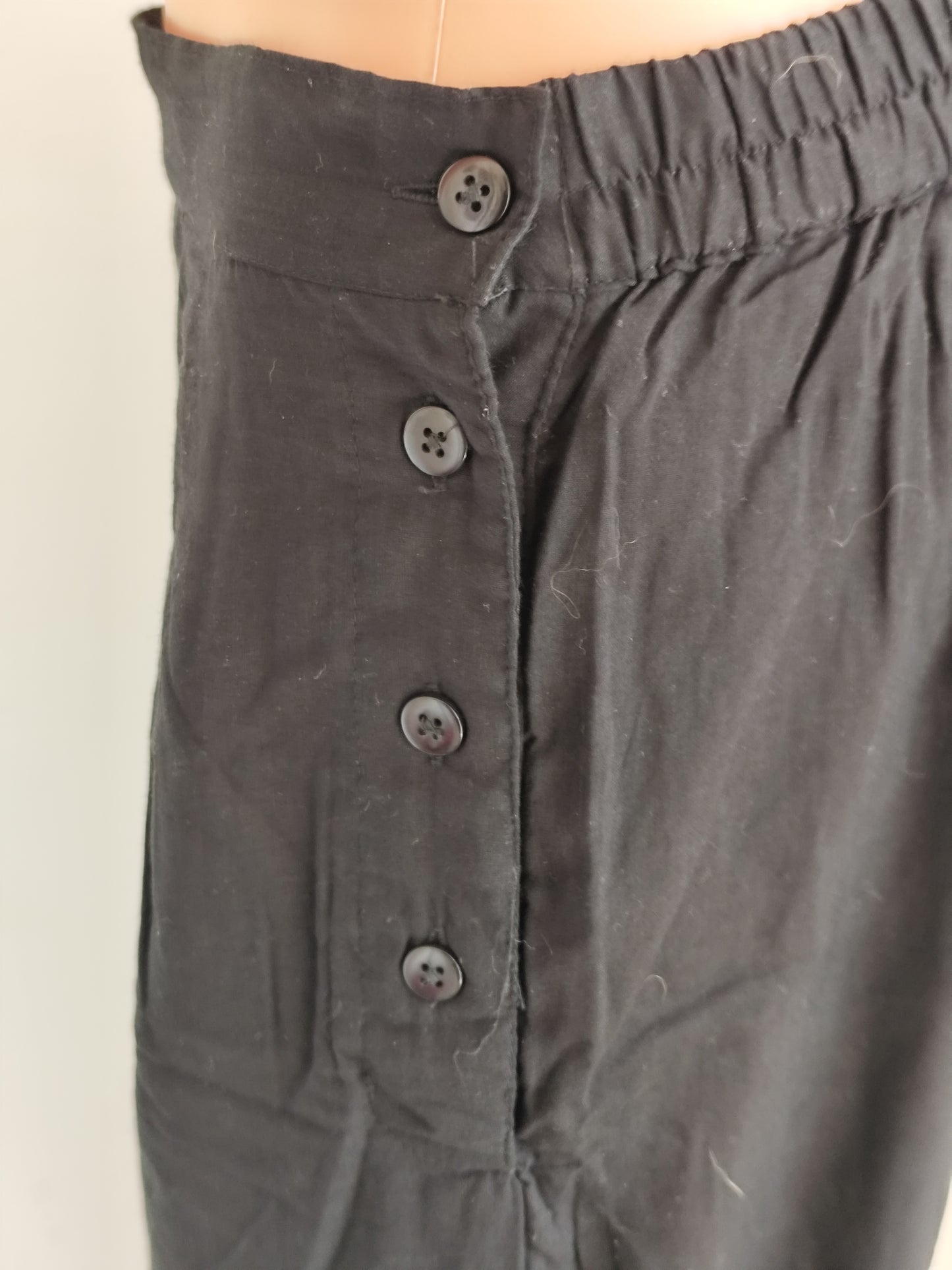 Pantalon noir fluide Chadia – Taille 38/40